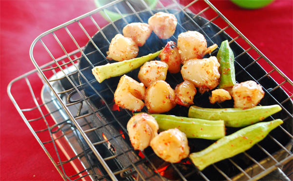 Còi biên mai nướng muối ớt