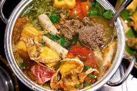 Lẩu riêu cua đồng