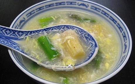 Soup Măng Tây Cua