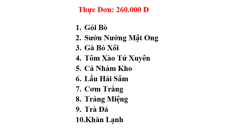 Khuyến mãi 30/4 - 1/5 2018 tại nhà hàng ngự uyển