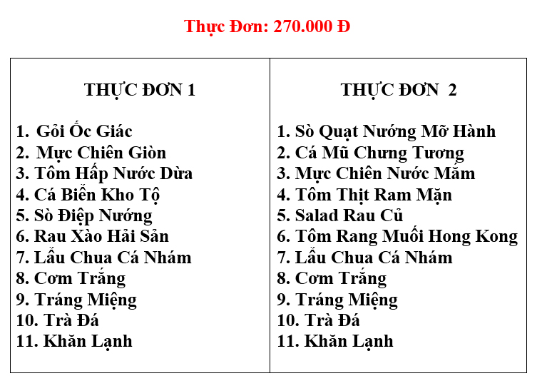 Khuyến mãi 30/4 - 1/5 2018 tại nhà hàng ngự uyển