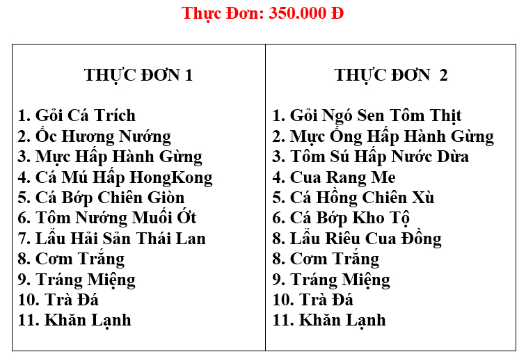 Khuyến mãi 30/4 - 1/5 2018 tại nhà hàng ngự uyển