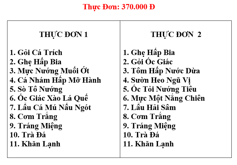 Khuyến mãi 30/4 - 1/5 2018 tại nhà hàng ngự uyển
