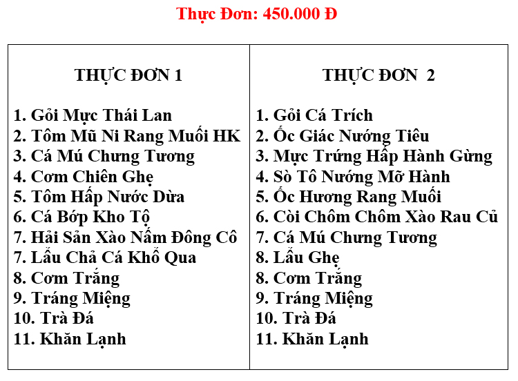 Khuyến mãi 30/4 - 1/5 2018 tại nhà hàng ngự uyển