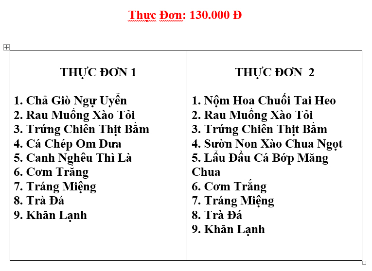 Khuyến mãi 30/4 - 1/5 2018 tại nhà hàng ngự uyển