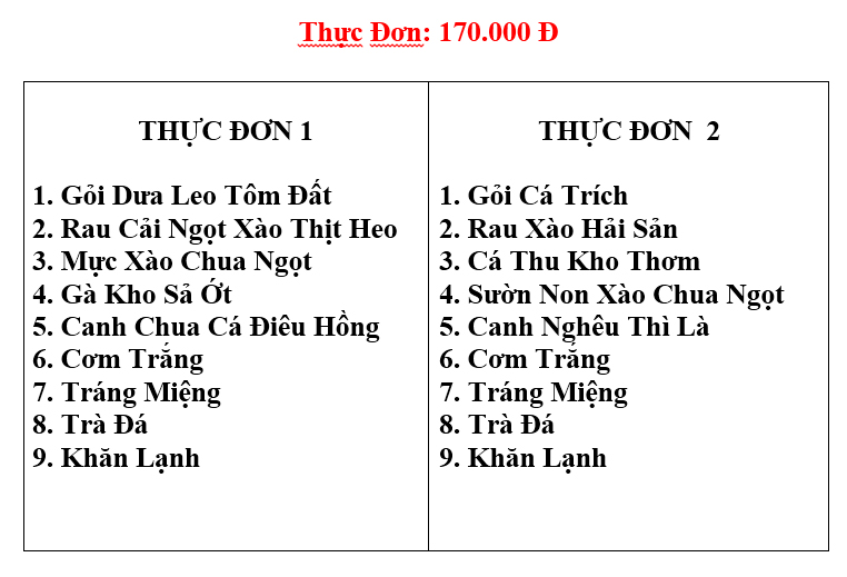 Khuyến mãi 30/4 - 1/5 2018 tại nhà hàng ngự uyển