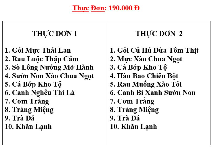 Khuyến mãi 30/4 - 1/5 2018 tại nhà hàng ngự uyển